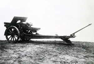 15cm: Russian 15cm Howitzer cannon, WW1