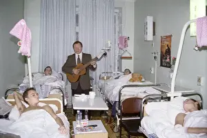 Songs: Russian actor Boris Galkin performing for Russian