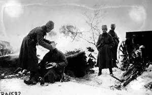 Injuries: Russian artillery firing position
