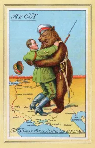 Russi: The Russian bear wrestles Hitler