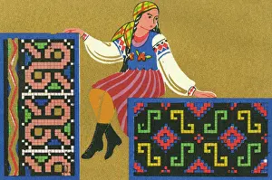 Needlepoint: Russian Berlin Work Pattern