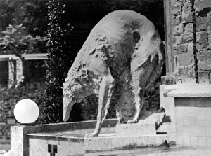Borzoi: RUSSIAN BORZOI STATUE