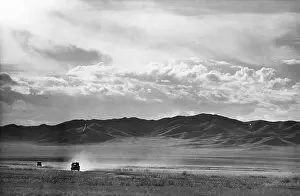 Jeeps: Two Russian-built jeeps, Mongolia
