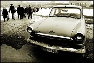 Muscovites: Russian car, Moscow
