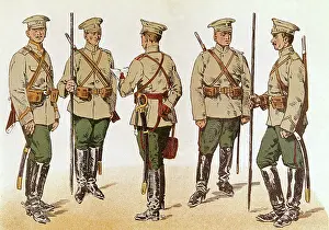 Trooper: Russian cavalry uniforms, WW1