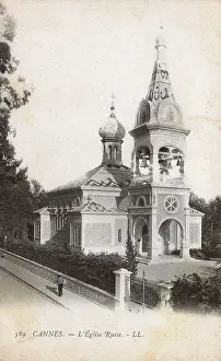 Belltower: Russian Church - Cannes, Frances