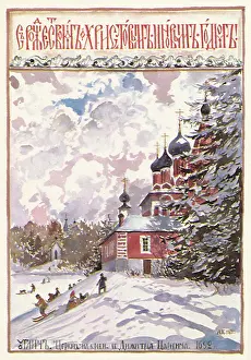 Incline: Russian Church in Snow