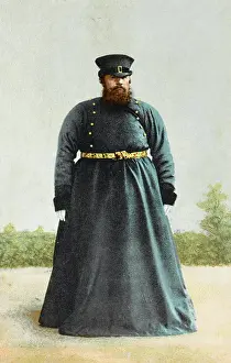 Burly: Russian coachman