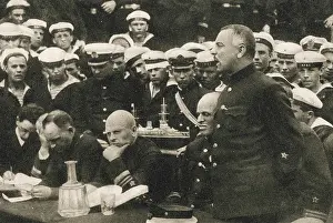 Commissary: Russian Commissar speaking at a meeting