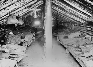 Exiles: Russian convicts sleeping quarters in a ?