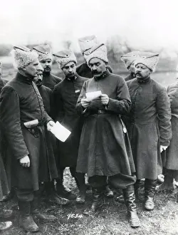 Consulting: Russian Cossack officers, WW1