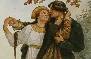 Plait: Russian couple in medieval costume