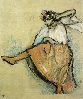 Lively: Russian Dancer, by Degas