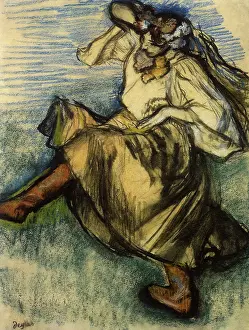 Lively: Russian Dancer, by Degas