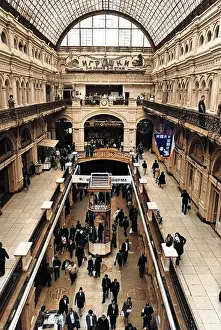 Bycolourisedpic: Russian Department Store