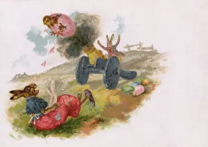 Symbology: Russian Easter Greeting card