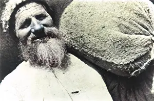 Substantially: Russian Farmer with his Harvest