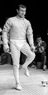 Fencer: Russian fencer Grigory Kiriyenko, 1994