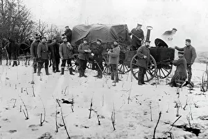 Masuria: Russian field kitchen, 1915
