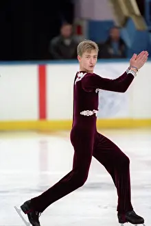 Singles: Russian figure skater Evgeni Plushenko, 1997