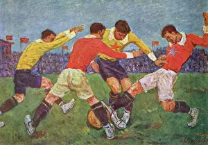 Jerseys: Russian Football Match