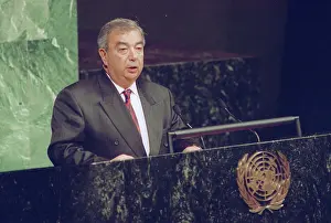 51st: Russian Foreign Minister Primakov speaks at 51st
