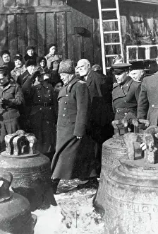 Innitzer: Russian General Lebedenko and Cardinal Theodor Innitzer