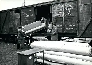 Centimetre: Russian goods train in Bonn, Germany