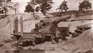 Curved: Russian heavy field artillery, WW1