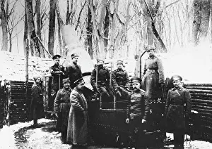 Przemysl: Russian heavy gun position