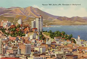 Tamalpais: Russian Hill Skyline, San Francisco, California, USA