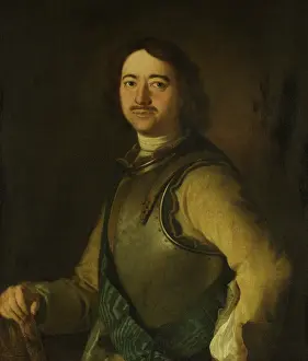 Romanov: Russian history painting of Tsar Peter the Great