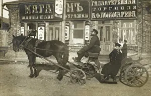 Russian horse-drawn carriage