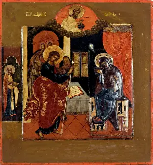 Icons: Russian Icon: Annunciation