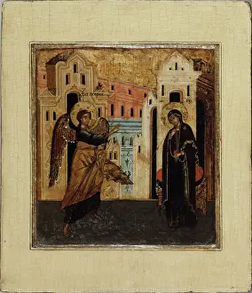 Icons: Russian Icon: Annunciation