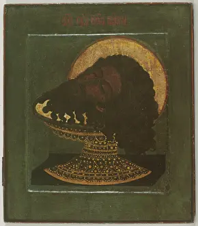 1630: Russian Icon: John the Baptist