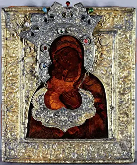 1781: Russian icon: Our Lady of Vladimir