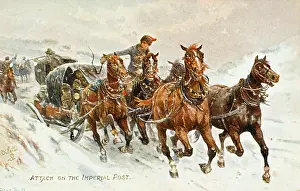 Tartars: Russian imperial post attacked