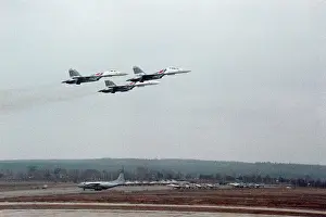 Aerobatics: Russian Knights aerobatics team