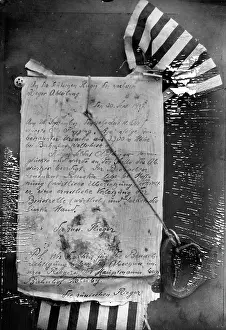 Informs: Russian letter to the German fighters, 1917