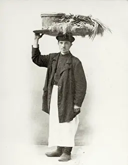 Vender: Russian market vender