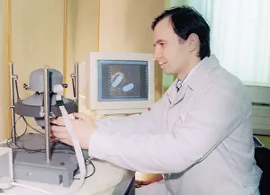 Microscope: Russian NT-MDT Solver scanning probe microscope, 1997