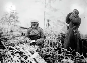 Brushwood: Russian observation post in the First World War