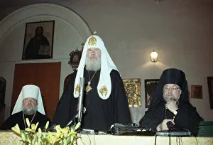 Patriarch: Russian Orthodox University bachelor diploma presentation