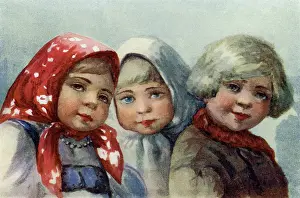 Peasants: Russian peasant children