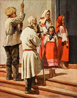 Ringer: Russian peasants at Easter