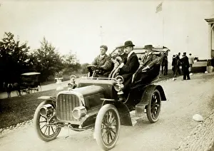 Plenipotentiary: Russian plenipotentiaries on an outing, circa 1905