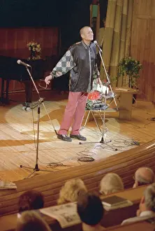 Yevtushenko: Russian poet Yevgeny Yevtushenko at Polytechnic Museum, 1996