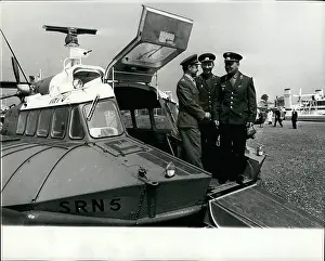 Gosport: Russian and Polish military at British hovercraft show