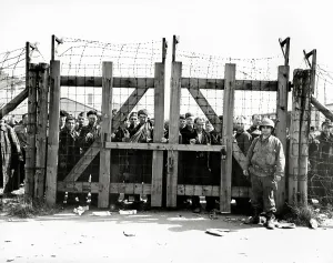 Typhus: Russian POW camp liberated by U.S. Army